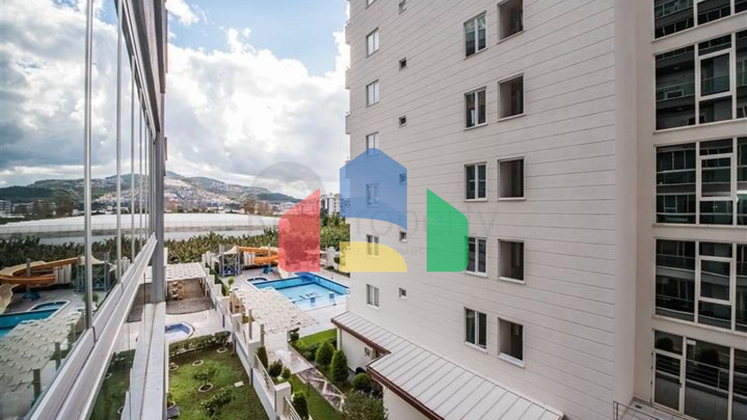 Квартира 1+1 в районе Махмутлар