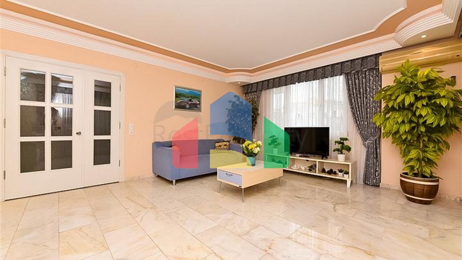 Меблированная квартира 2+1 в 150 м от моря