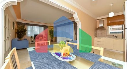 Меблированная квартира 2+1 в 150 м от моря