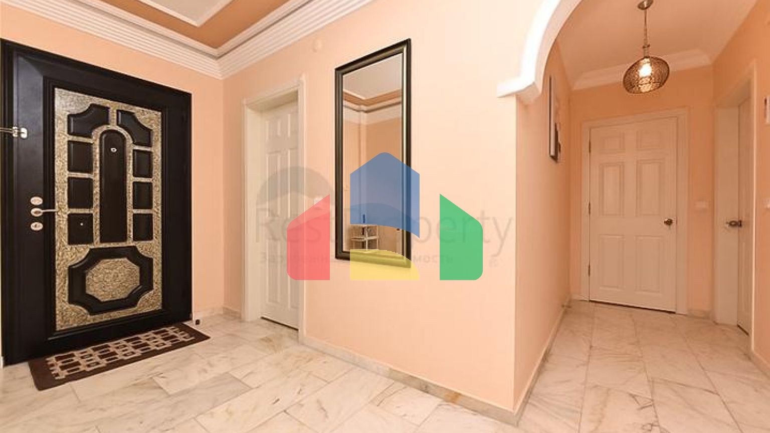 Меблированная квартира 2+1 в 150 м от моря