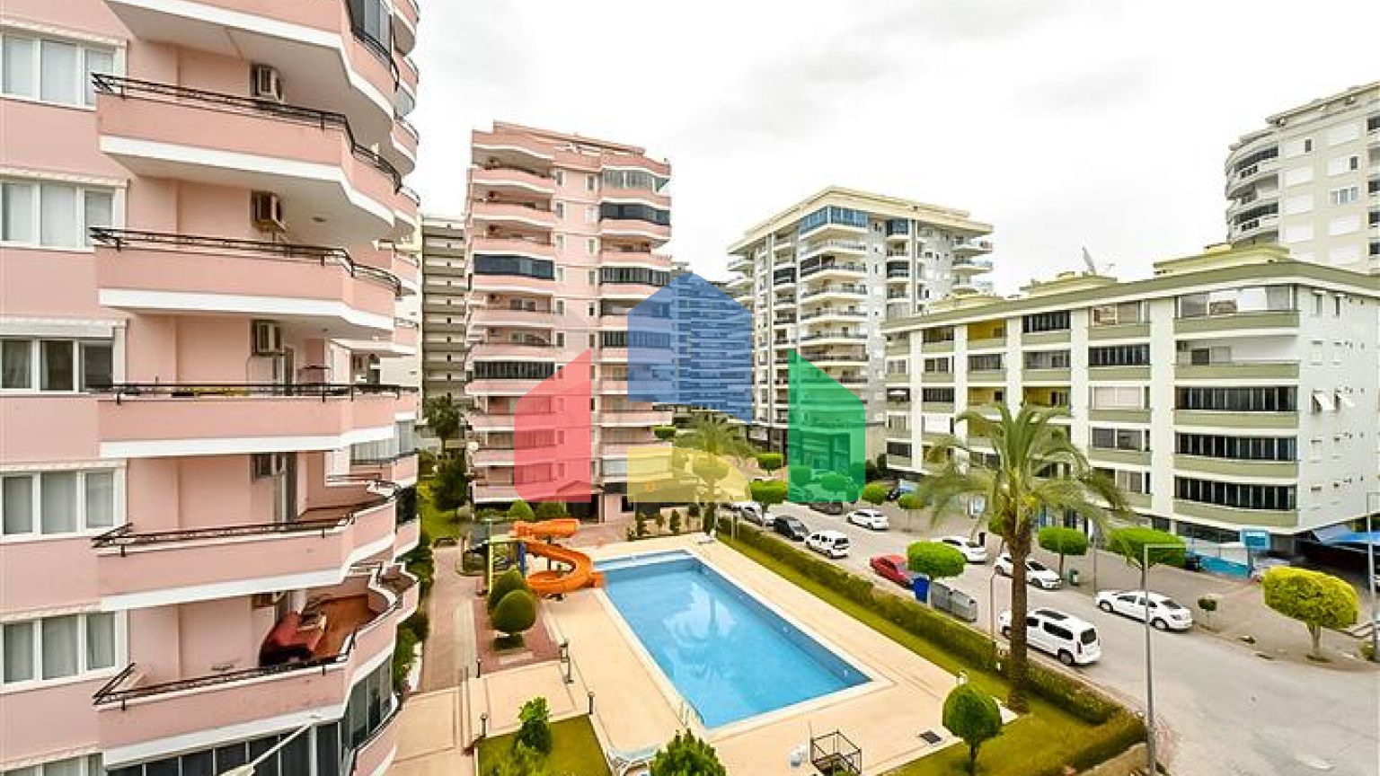 Меблированная квартира 2+1 в 150 м от моря