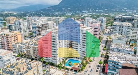 Меблированная квартира 2+1 в 150 м от моря