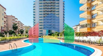 Готовая к проживанию квартира 1+1 с шикарным видом на море