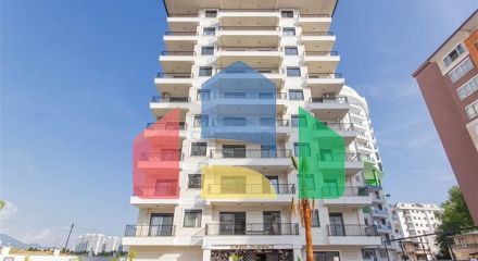 Квартира 1+1 с дизайнерским ремонтом в районе Махмутлар