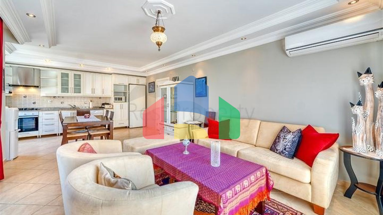 Просторная Квартира 2+1 в Махмутларе