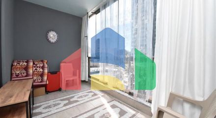 Furnished one-bedroom apartment in Mahmutlar district