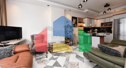 Furnished one-bedroom apartment in Mahmutlar district