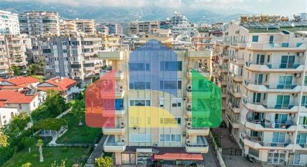 2+1 apartment in Mahmutlar area, 50 m from the sea