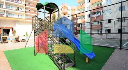 Furnished 1+1 apartment in Mahmutlar district