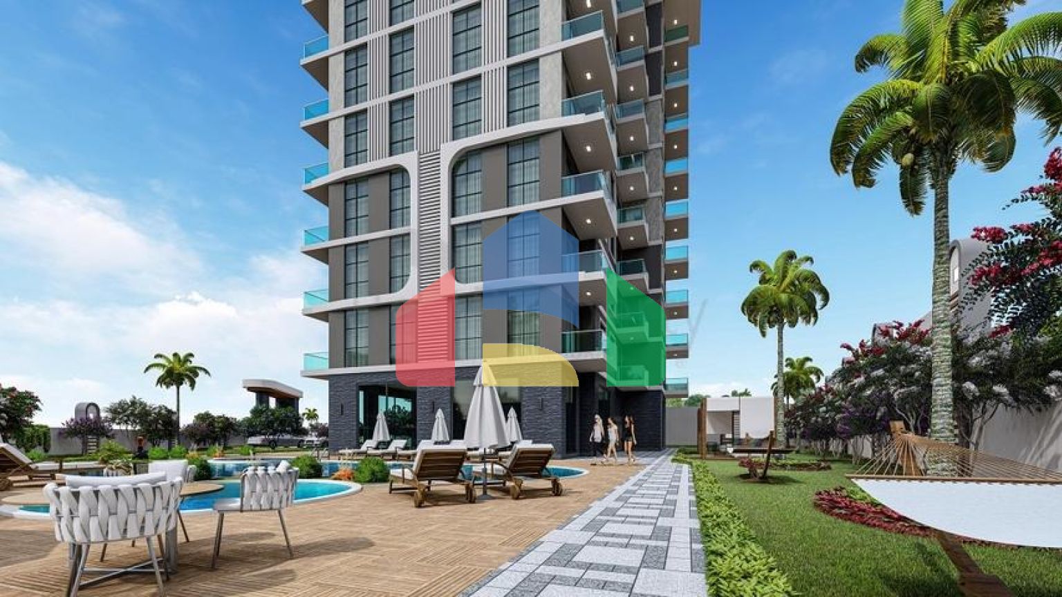 Квартира 1+1 в строящемся комплексе