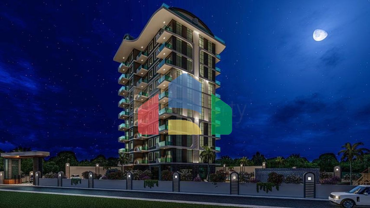 Квартира 1+1 в строящемся комплексе