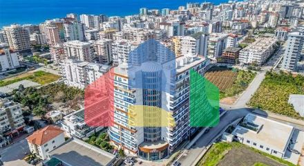 Furnished apartment in Mahmutlar district