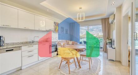 Furnished apartment in Mahmutlar district