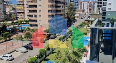 Квартира 1+1 в районе Махмутлар