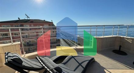 Spacious 3+1 penthouse with panoramic sea views