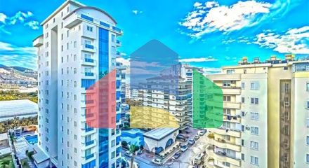 Просторная двухкомнатная квартира в Махмутларе