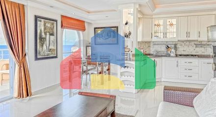 2+1 apartment with sea view in Mahmutlar district