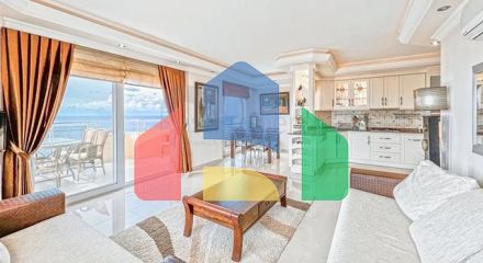 2+1 apartment with sea view in Mahmutlar district