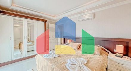 2+1 apartment with sea view in Mahmutlar district