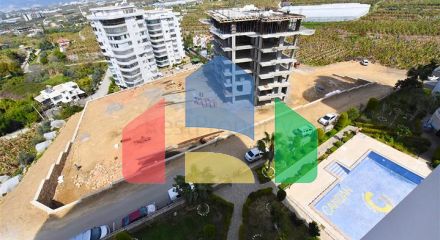 Furnished 2+1 apartment in Mahmutlar