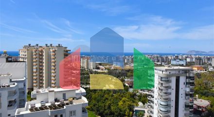 Furnished 2+1 apartment in Mahmutlar