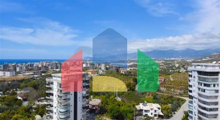 Furnished 2+1 apartment in Mahmutlar