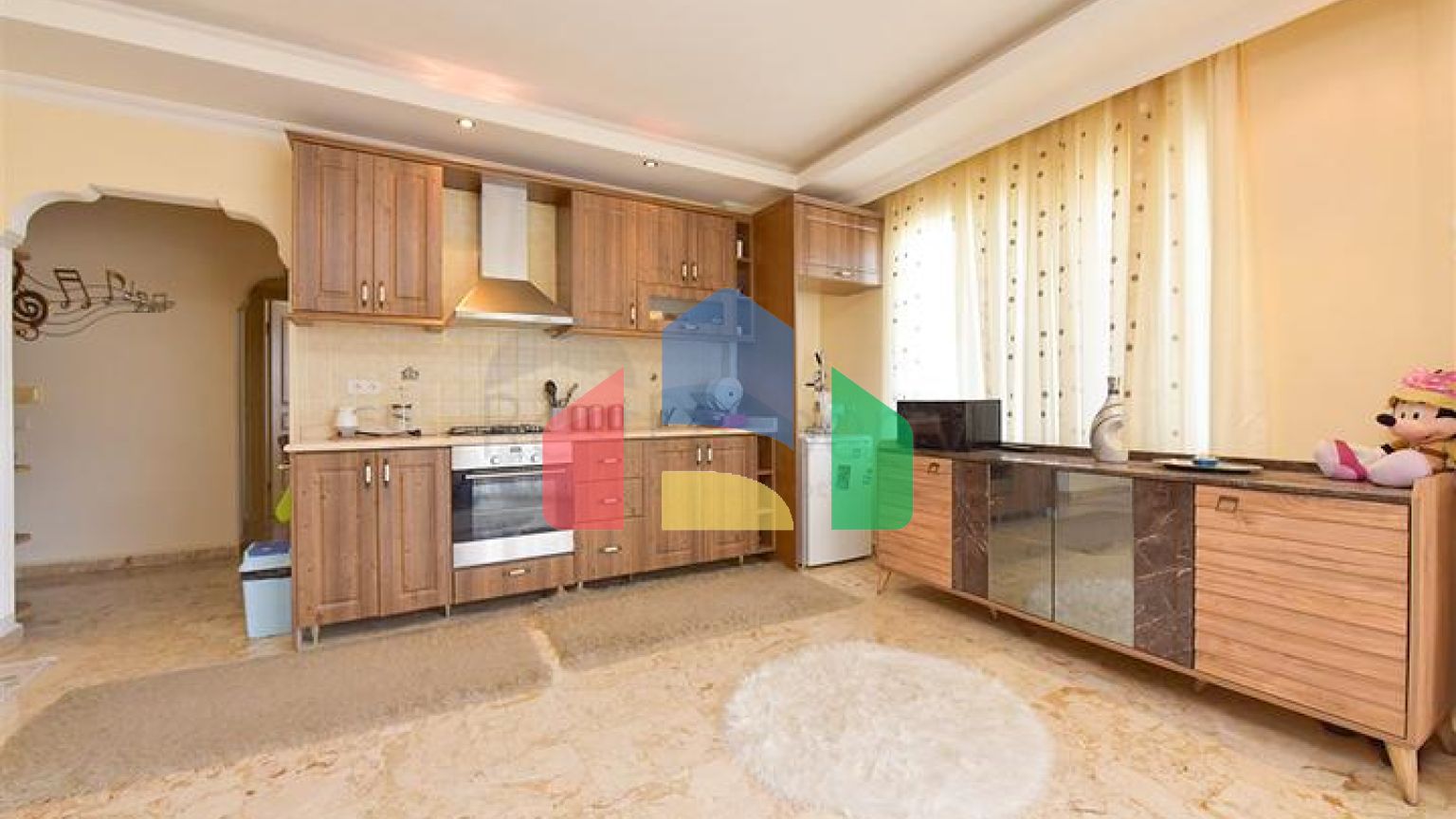 Меблированная квартира 2+1 в Махмутларе