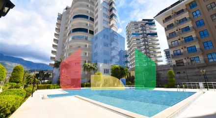 Меблированная квартира 2+1 в Махмутларе