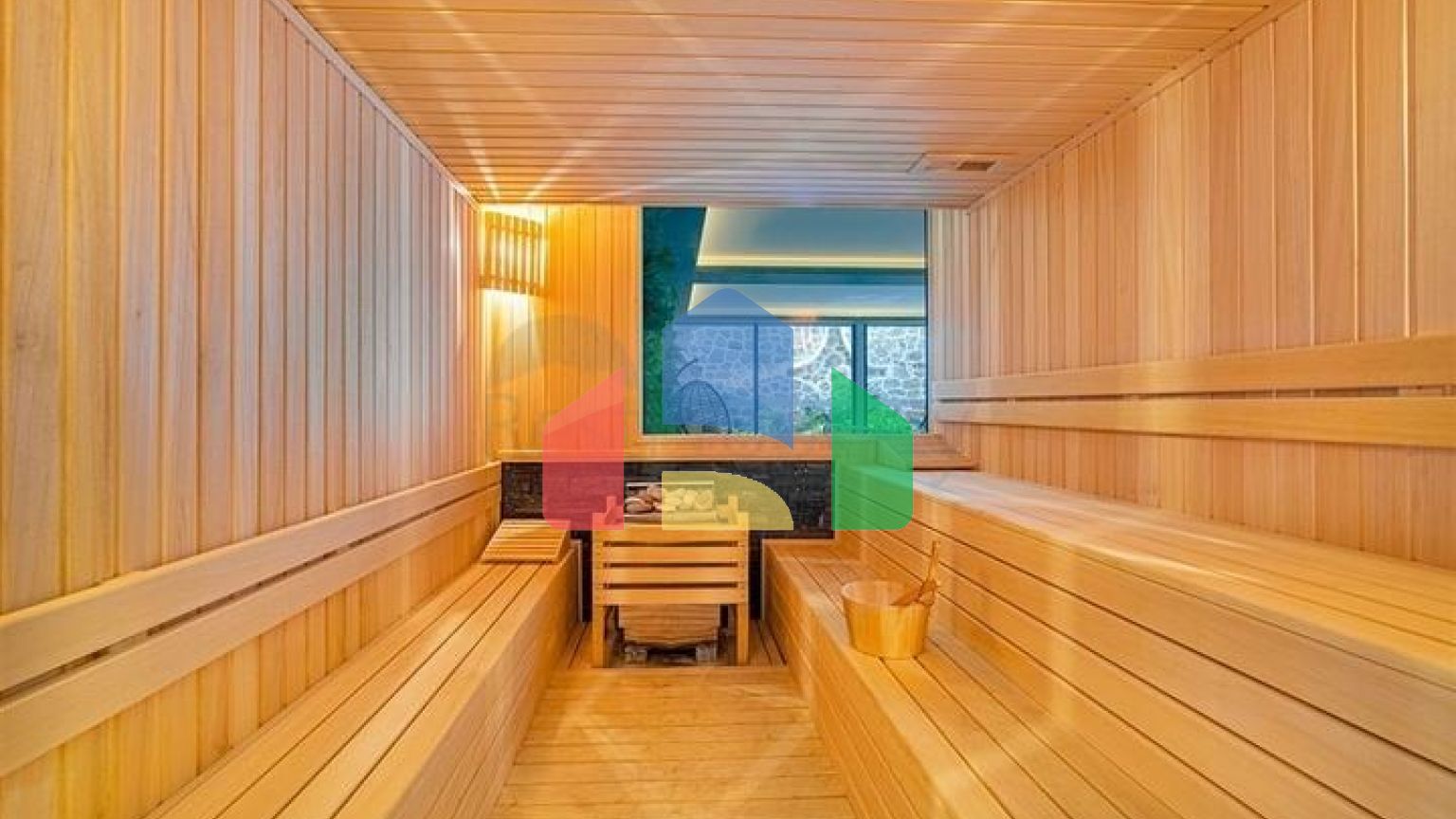 Квартира 2+1 с видом на море в Махмутларе