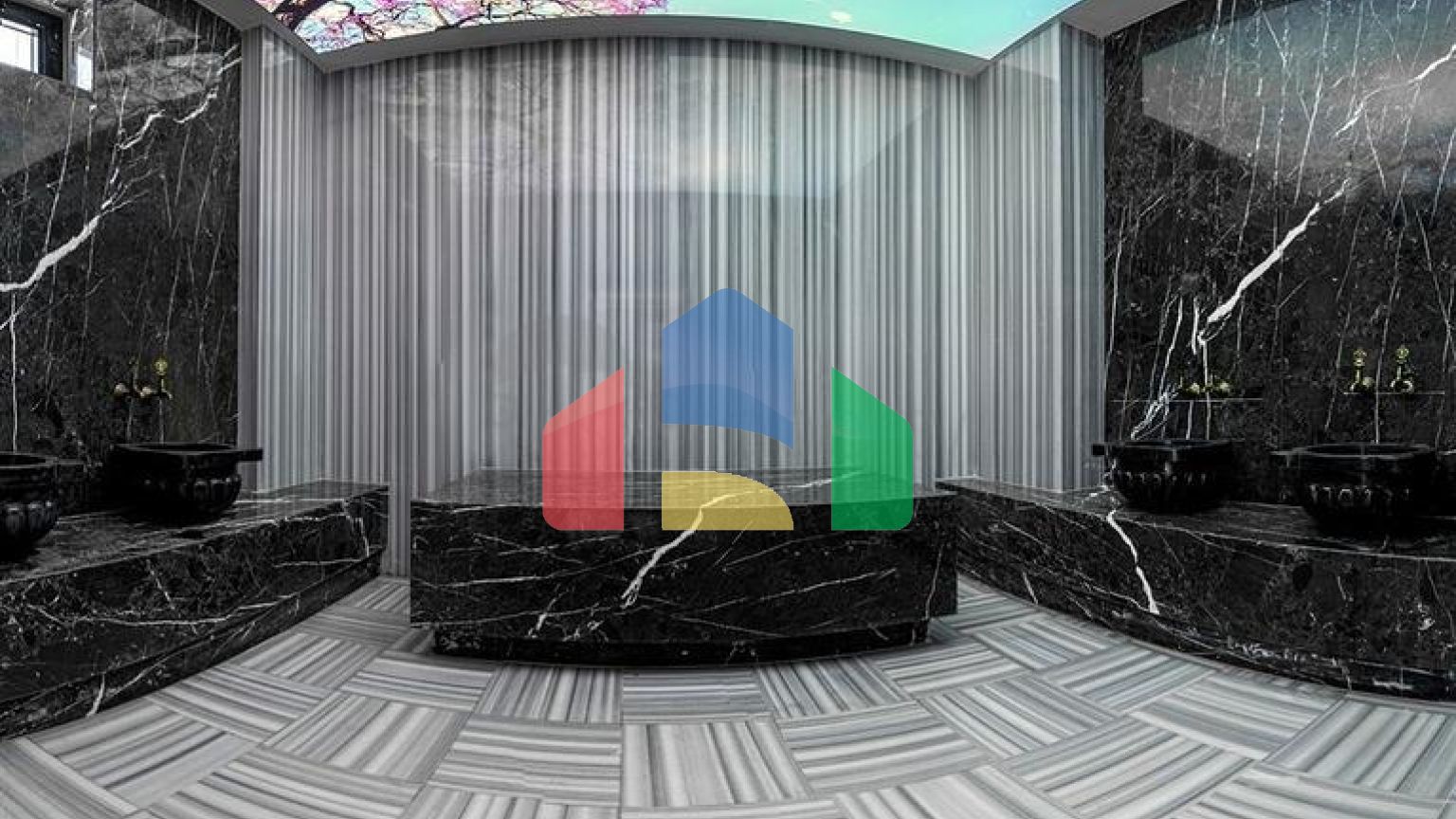 Квартира 2+1 с видом на море в Махмутларе