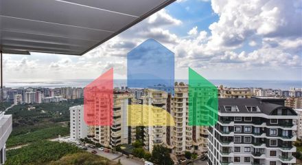 Квартира 1 + 1 в новому будинку в районі Махмутлар
