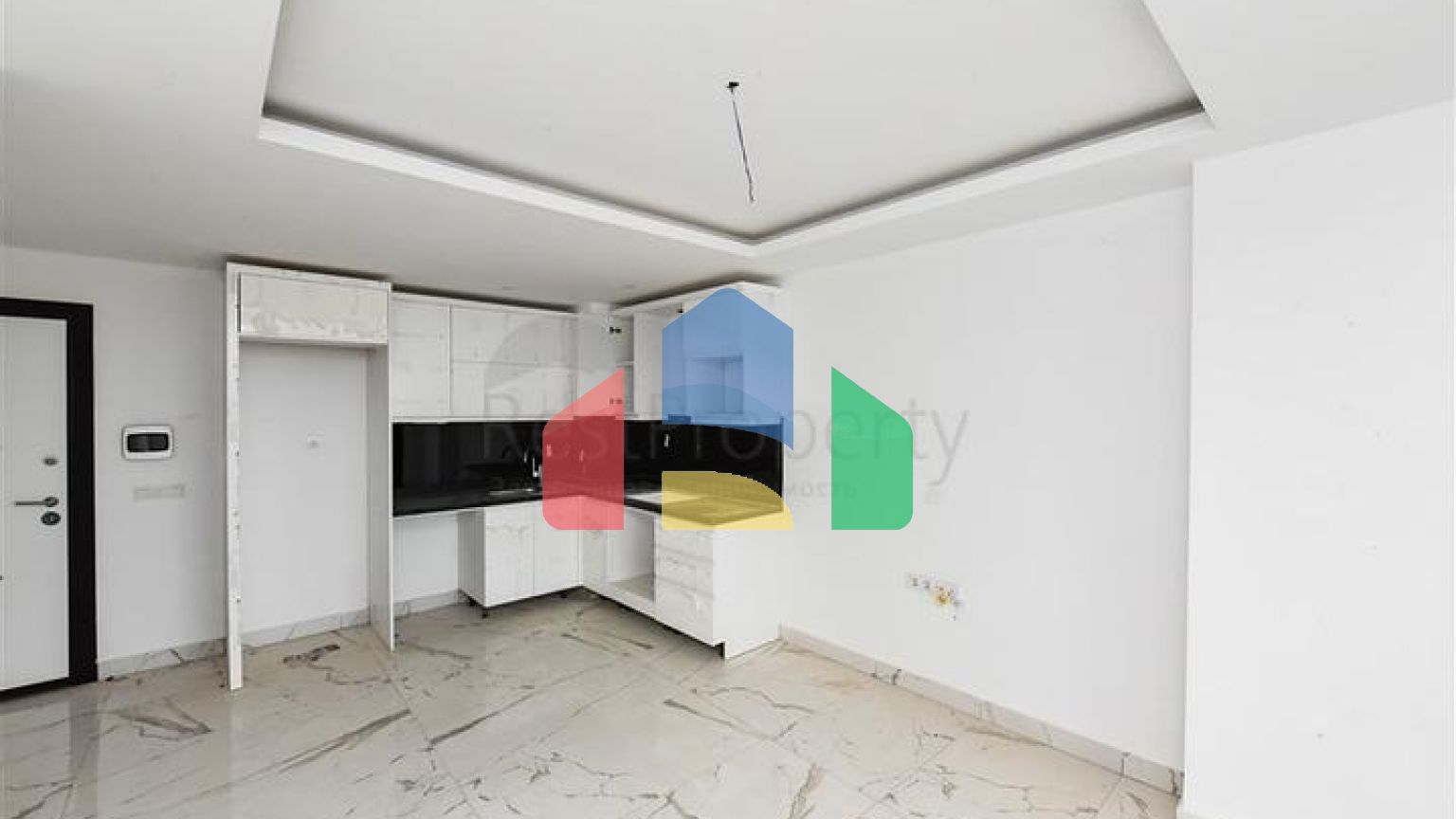 Квартира 1+1 в новом доме в районе Махмутлар