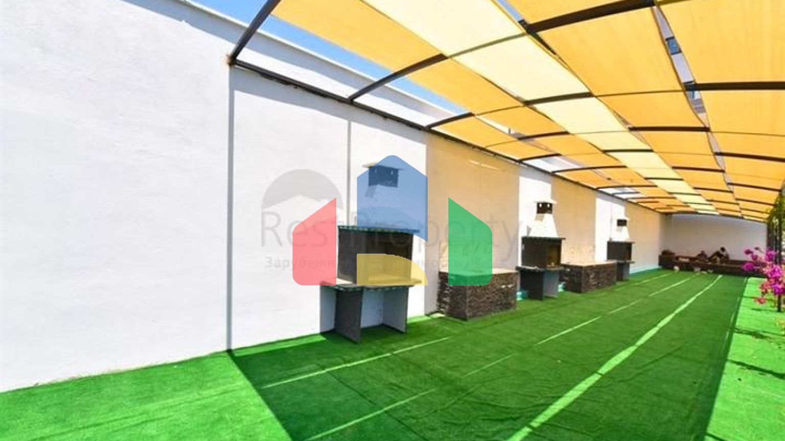 Квартира 1+1 в новом доме в районе Махмутлар