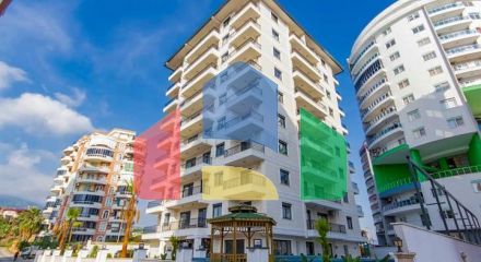 1+1 apartment in Mahmutlar district