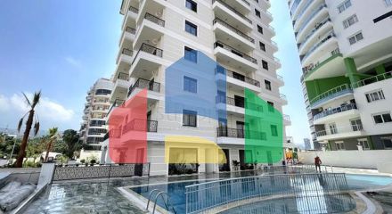 Квартира 1+1 в районе Махмутлар