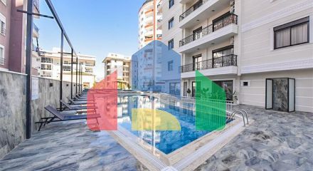 Квартира 1+1 в районе Махмутлар