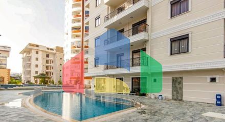 Квартира 1+1 в районе Махмутлар