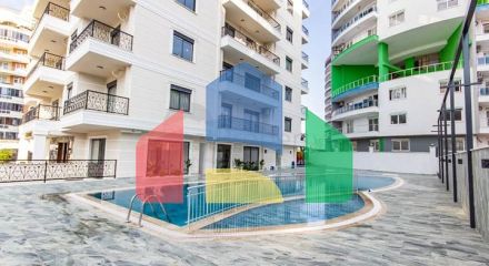 Квартира 1+1 в районе Махмутлар