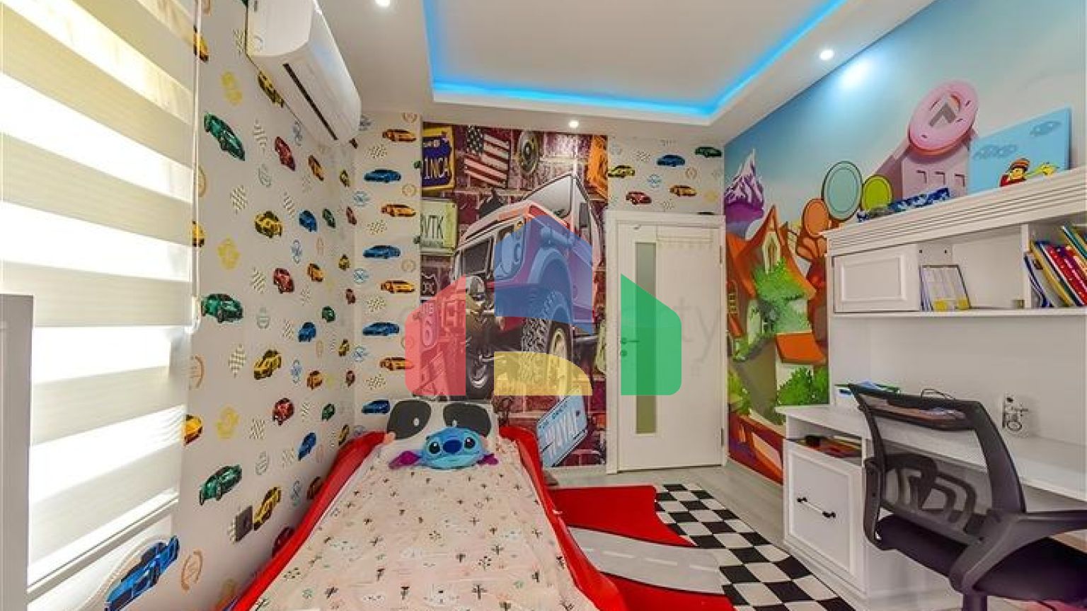 Просторная вилла в Махмутларе- идеальный выбор для большой семьи