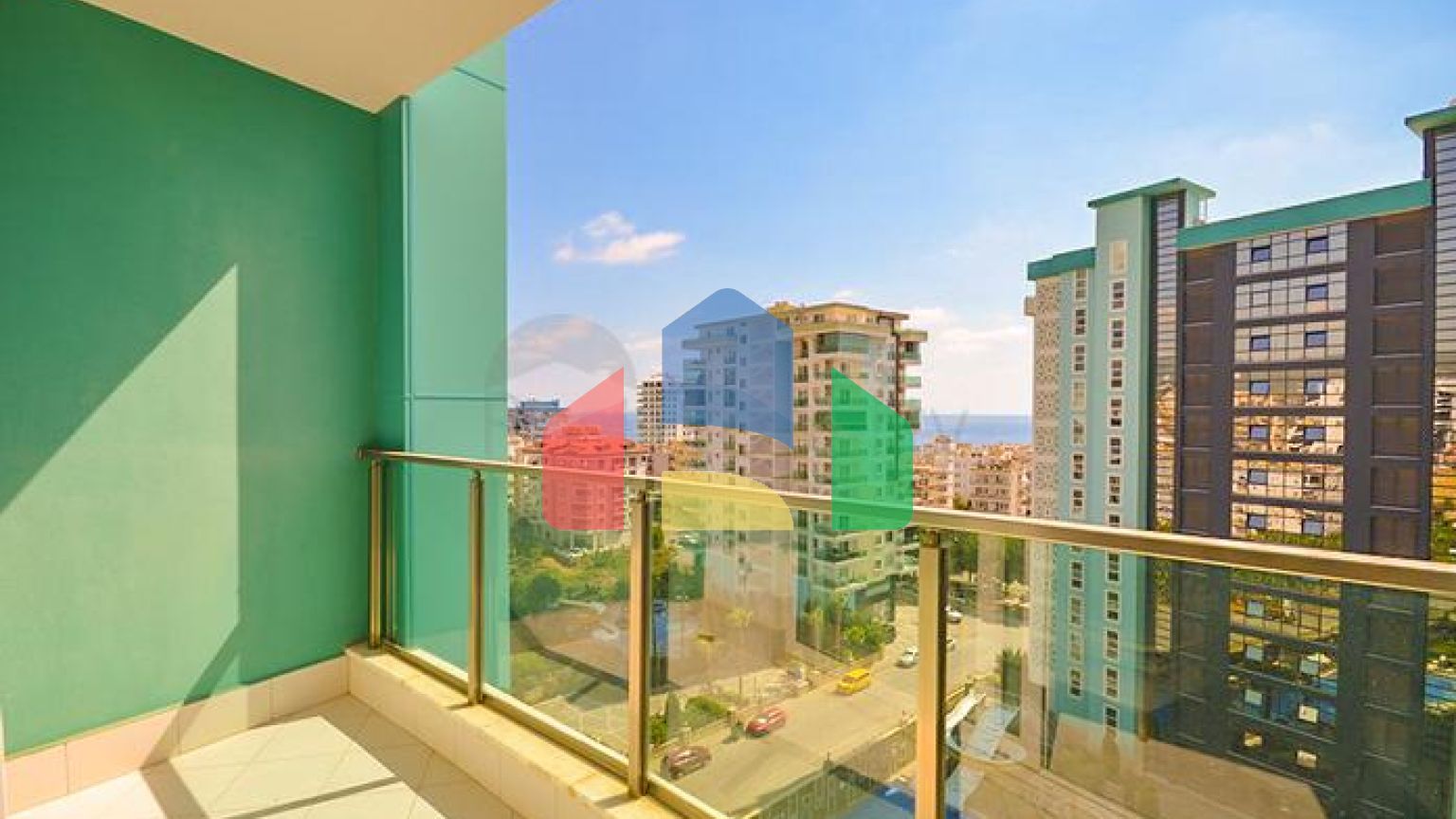 Апартаменты 1+1 в районе Махмутлар