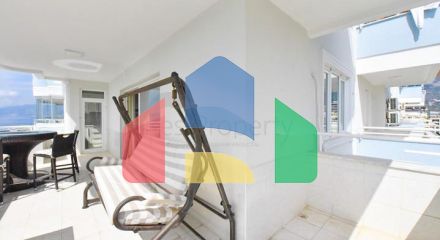 2+1 apartment with panoramic sea view