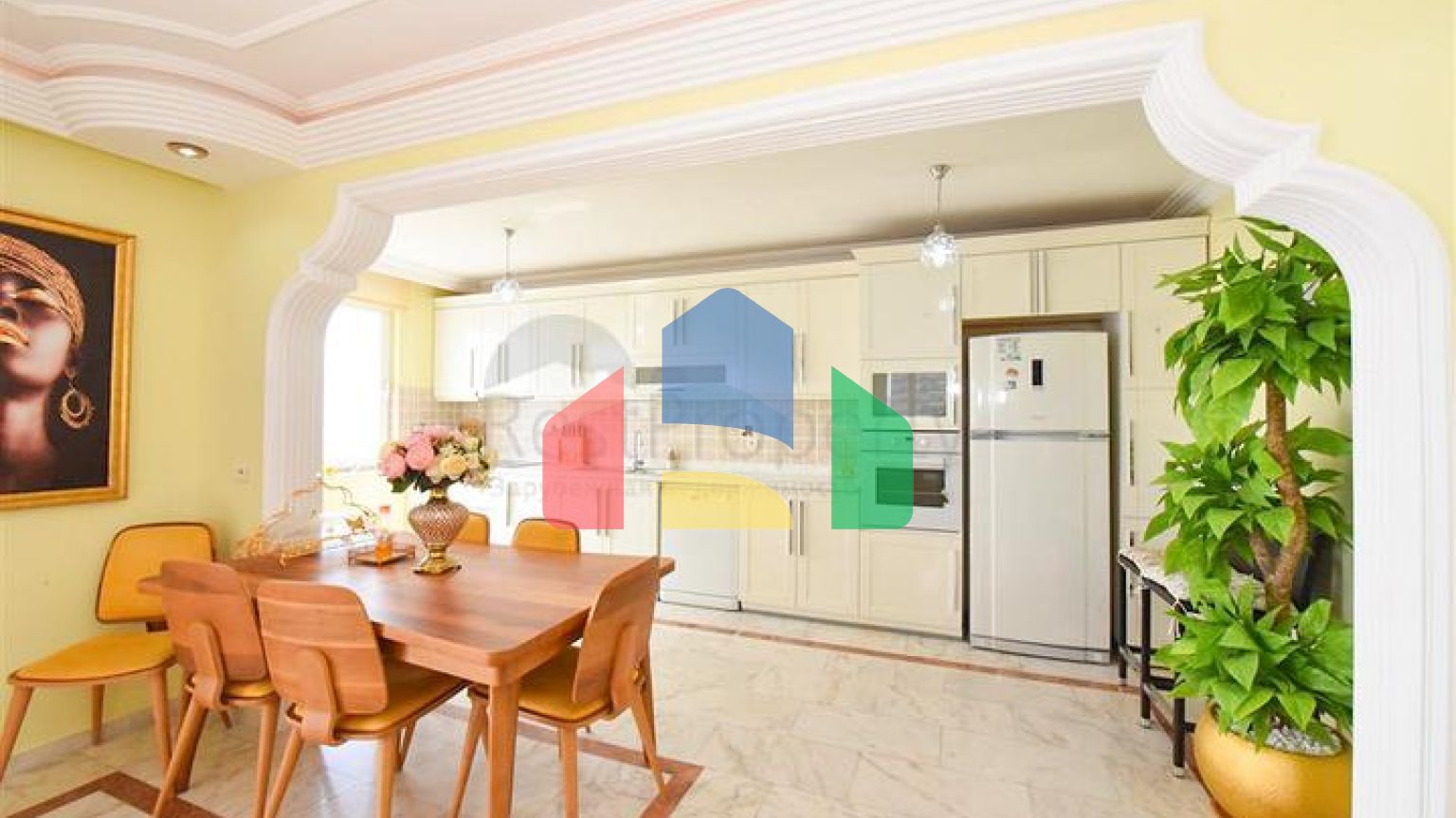 Квартира 2+1 с панорамным видом на море