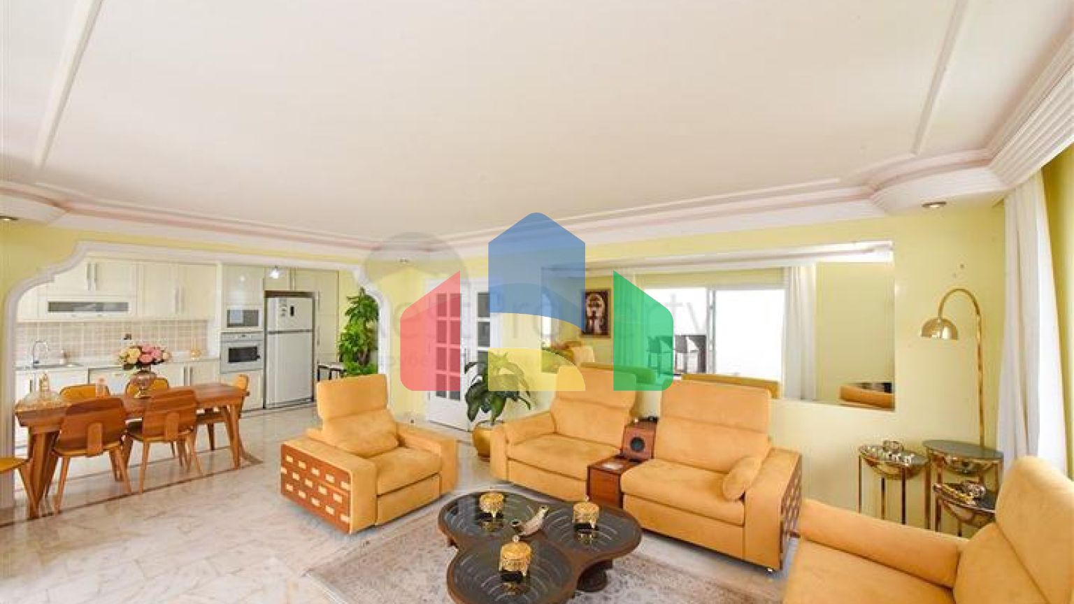 Квартира 2+1 с панорамным видом на море