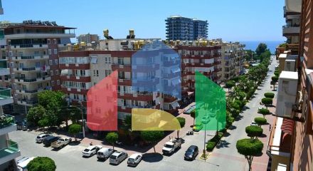 Spacious 2+1 apartment in the popular area of Mahmutlar