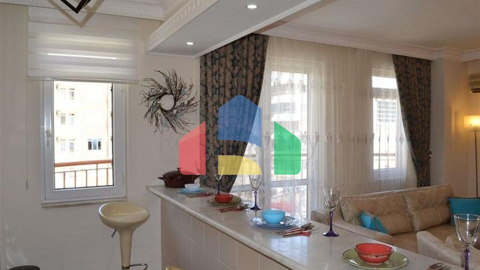 Просторная квартира 2+1 в популярном районе Махмутлар