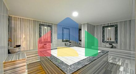 Квартира 1 + 1 в новому комлпексе в районі Махмутлар