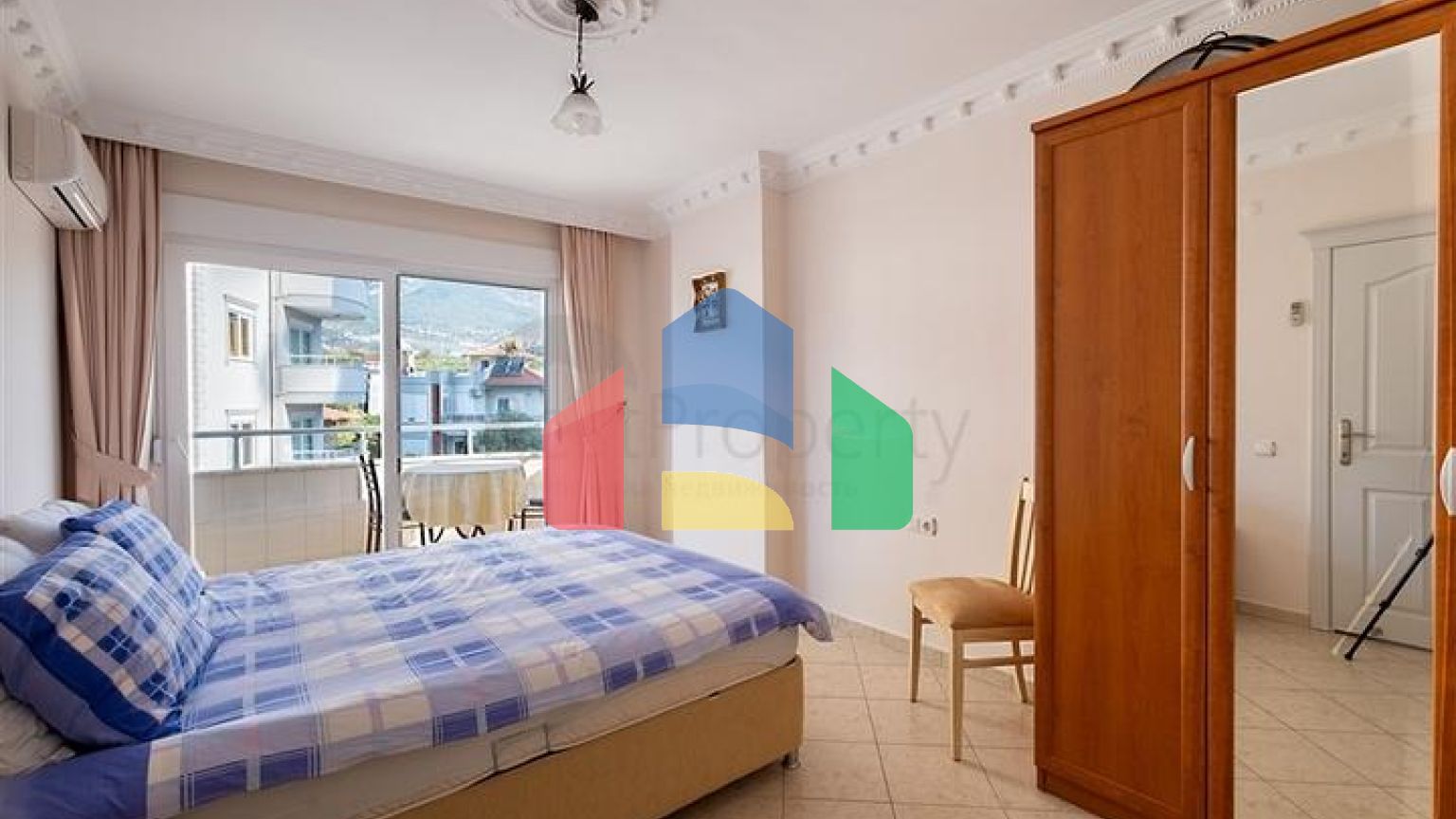 Просторная квартира 2+1 в живописной части района Махмутлар