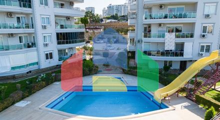 Просторная квартира 2+1 в живописной части района Махмутлар