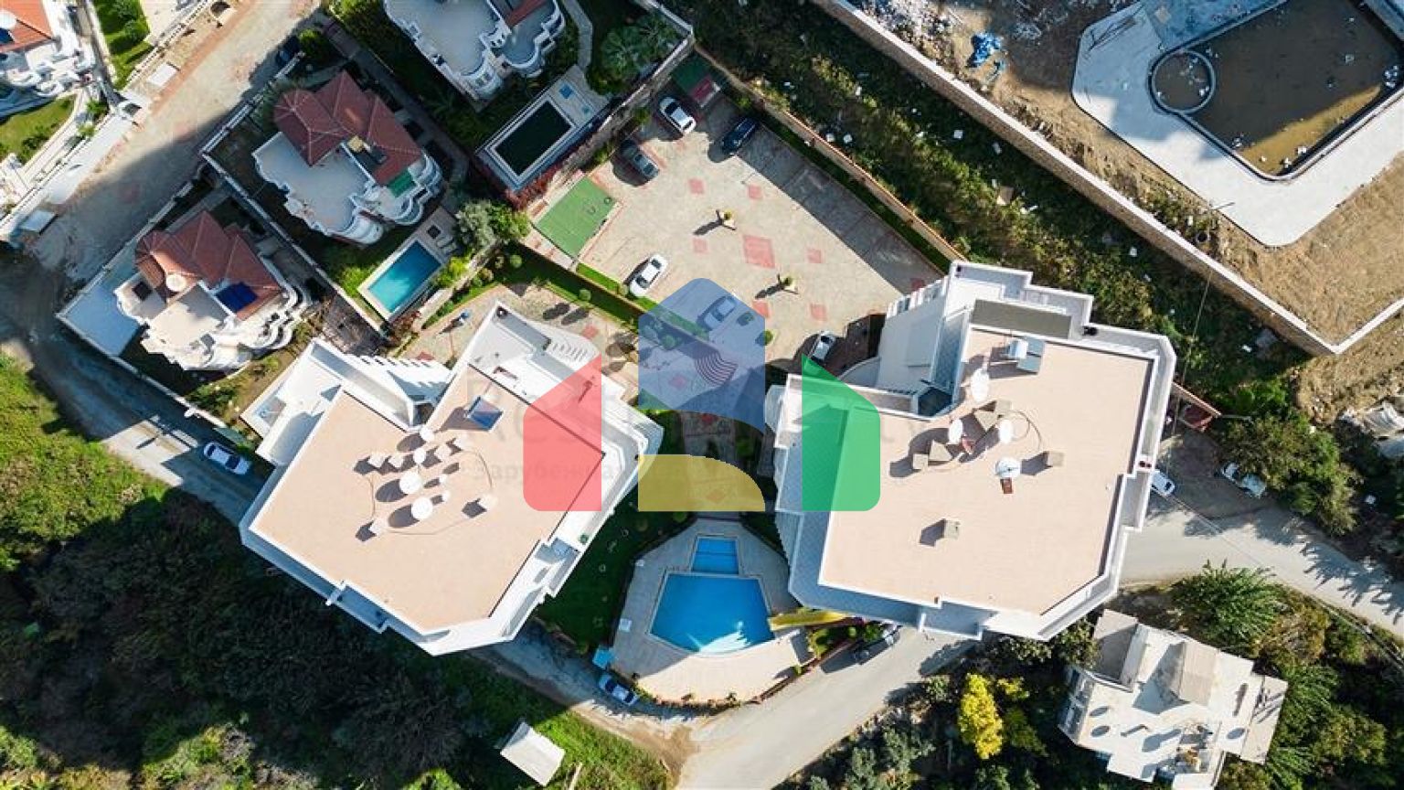 Просторная квартира 2+1 в живописной части района Махмутлар