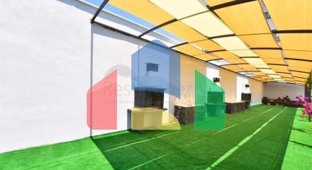 Квартира 1+1 с видом на горы и море в районе Махмутлар